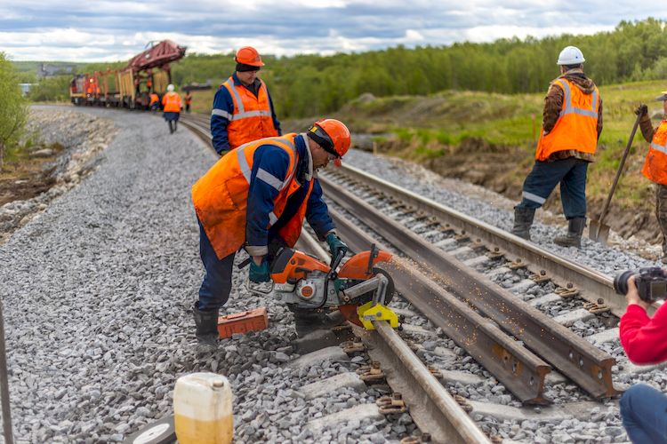 Продолжается восстановление железнодорожного полотна на участке Кола – Мурманск