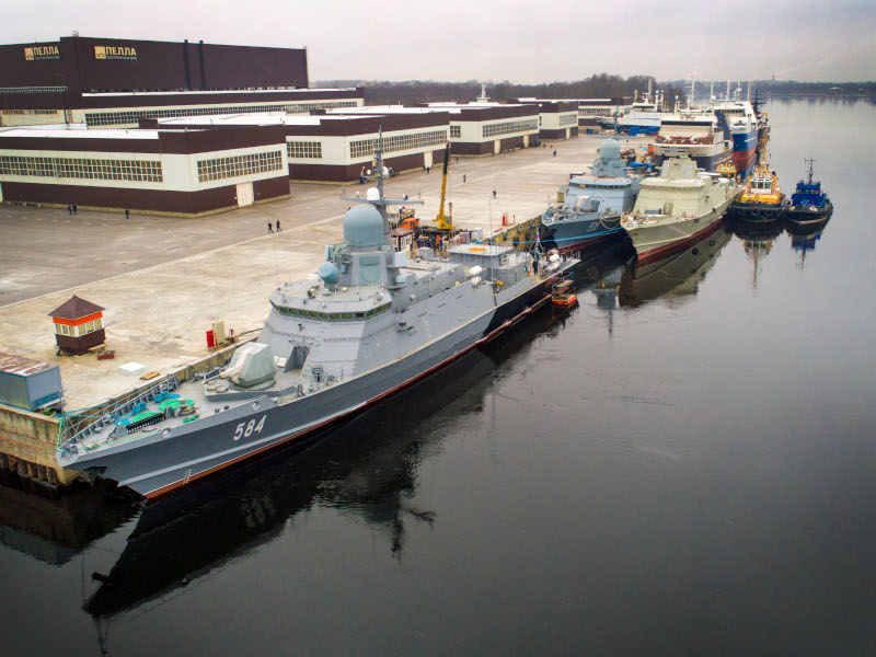 Главком ВМФ: Успешно завершены государственные испытания  первого малого ракетного корабля проекта 22800 «Одинцово»,   — первого надводного корабля оснащенного     комплексом «Панцирь-М»