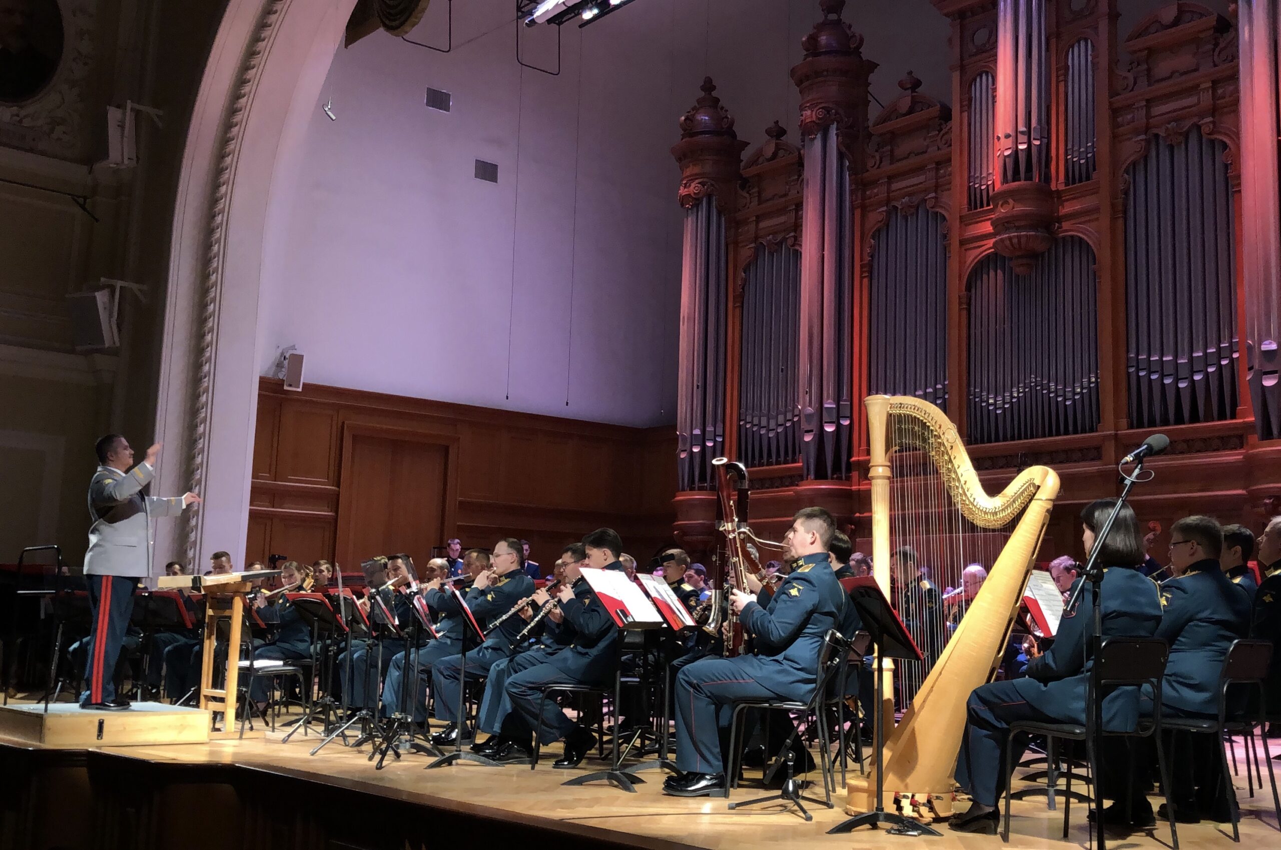 Центральный военный оркестр дал концерт в честь Дня защитника Отечества
