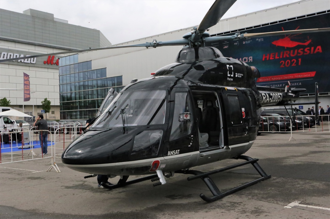 В Москве прошла выставка вертолетной индустрии HeliRussia-2021