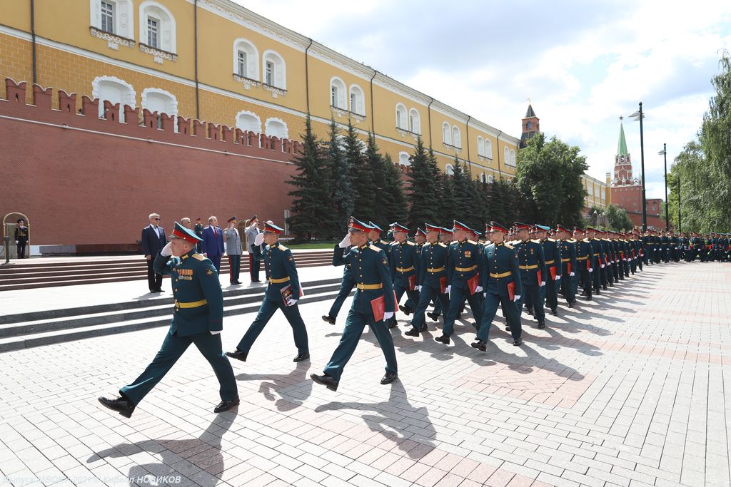 Выпуск Московского высшего военного командного училища 2021