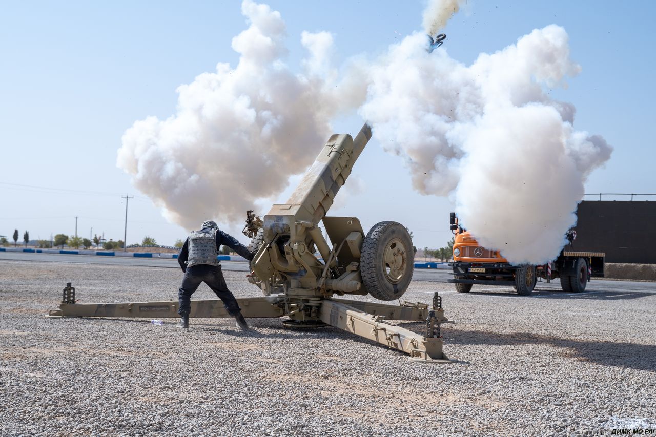 Российские артиллеристы, участвующие в конкурсе «Мастер-оружейник» АрМИ-2021 в Иране, приступили к тренировкам