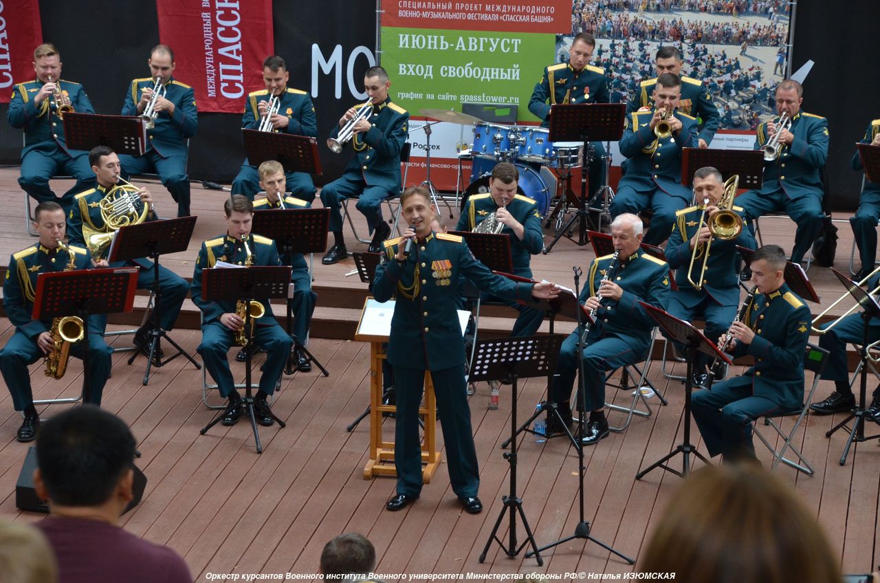 Военные оркестры в парках. «Фили»
