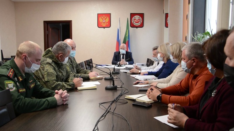 Военные врачи ЦВО приняли участие в совместном координационном совещании с представителями Департамента здравоохранения Республики Хакасия