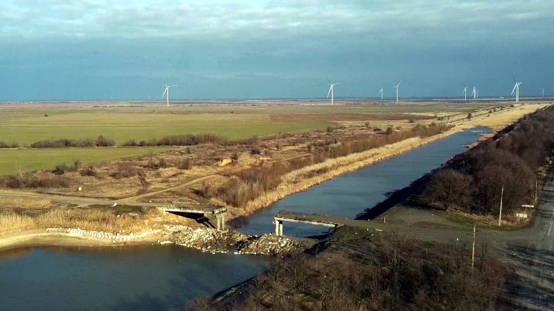 ВС РФ освободили и взяли под охрану гидротехнический узел Северо-Крымского канала в Херсонской области Украины