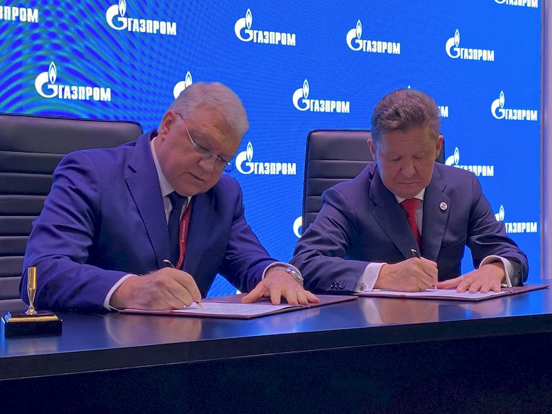 Концерн ВКО «Алмаз – Антей» и «Газпром» подписали соглашение о сотрудничестве в сфере обслуживания импортной трубопроводной аппаратуры