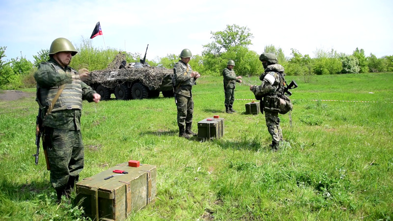 В филиале МПЦ ВС РФ завершает подготовку очередная группа саперов ДНР