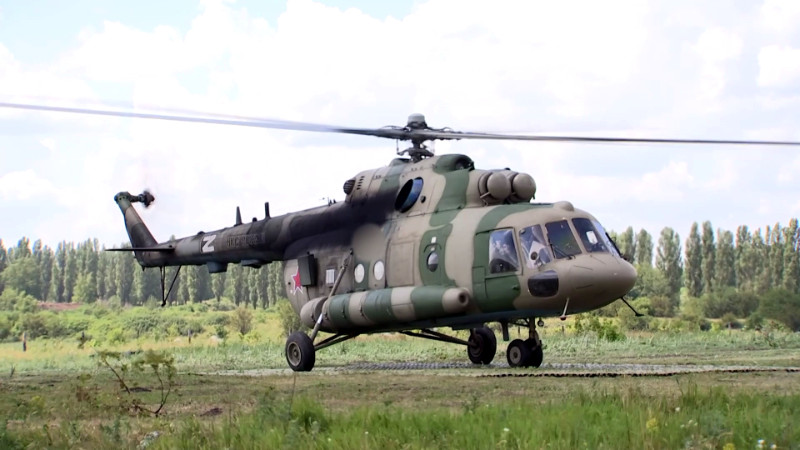Боевая работа экипажей вертолетов – постановщиков помех ЗВО в ходе специальной военной операции