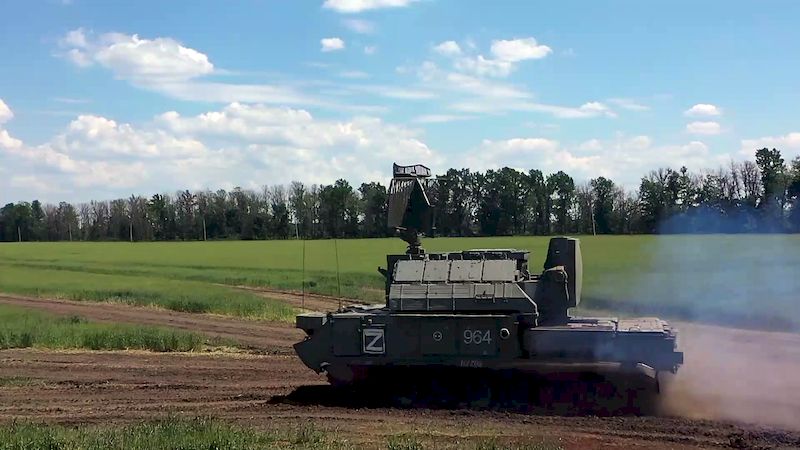 Боевая работа расчетов ЗРК «Тор-М1» ЗВО в ходе проведения специальной военной операции