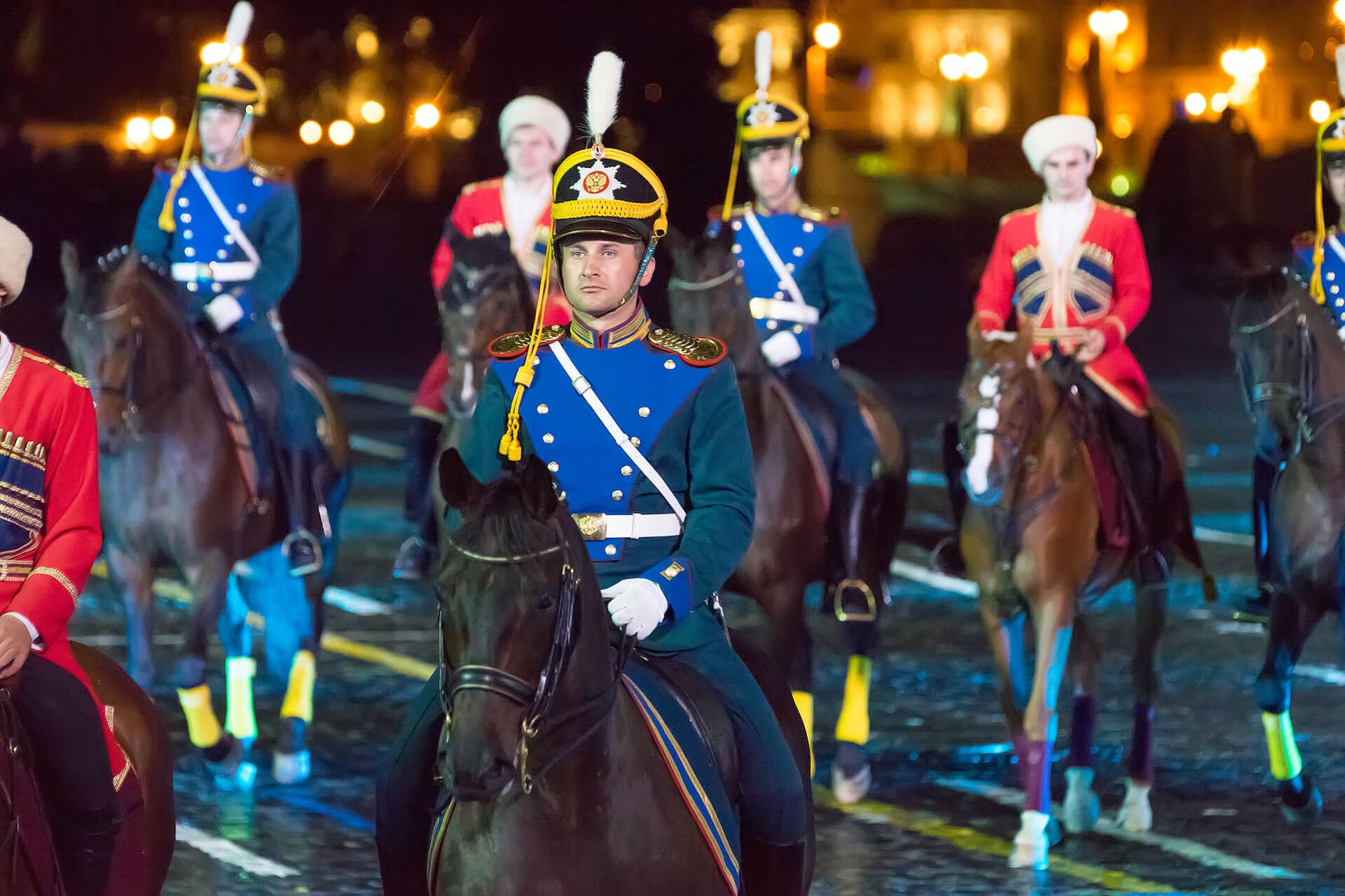 В день открытия Фестиваля «Спасская башня» кавалеристы Президентского полка покажут лучшие номера на ВДНХ