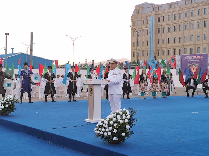 Торжественное открытие международного конкурса «Кубок моря» АрМИ-2022 состоялось в Азербайджанской Республике