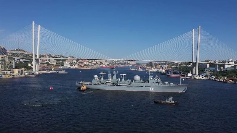 Боевые корабли Тихоокеанского флота приступили к развёртыванию в море в рамках СКШУ «Восток-2022»