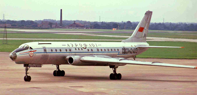 ЦАГИ – полёТу: первый в мире реактивный пассажирский самолет Ту-104