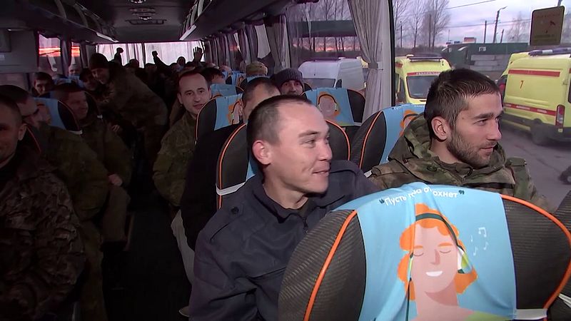 Возвращение 50 российских военнослужащих