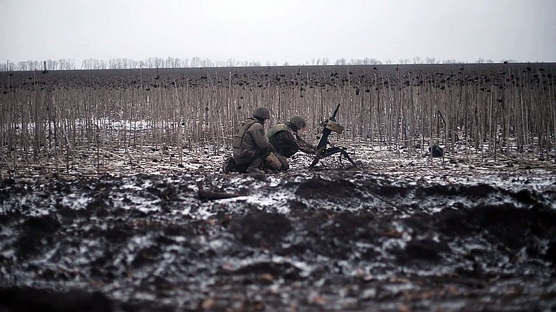 Работа мотострелков и гранатометчиков ЗВО в зоне проведения специальной военной операции