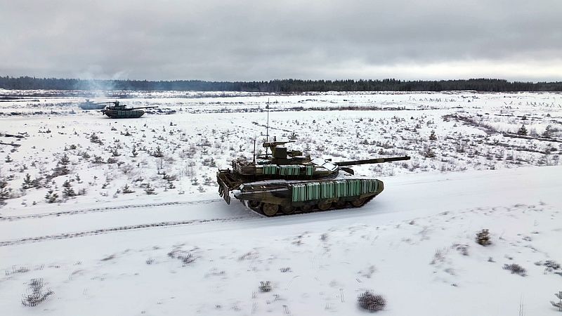 Танки Т-90М «Прорыв» на полигоне в Ленинградской области выполнили боевые стрельбы