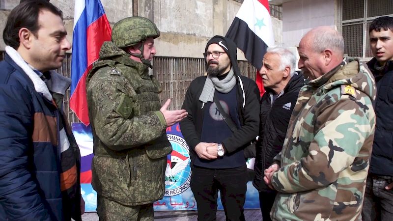 Российские военнослужащие продолжают принимать участие в ликвидации последствий землетрясения в провинциях Латакия, Алеппо и Хама