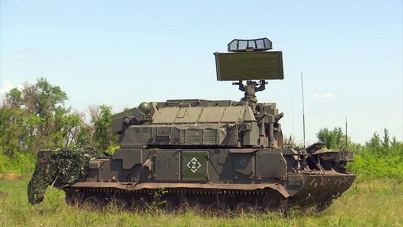 Боевая работа расчетов ЗРК «Тор-М2У» и «Бук-М3» в ходе проведения специальной военной операции