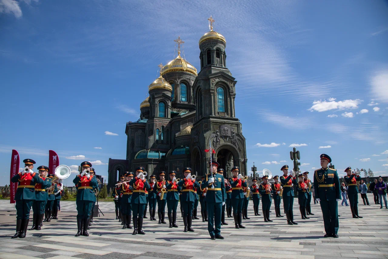 Закрытие седьмого сезона программы «Военные оркестры в парках» состоится у Главного храма Вооружённых Сил России