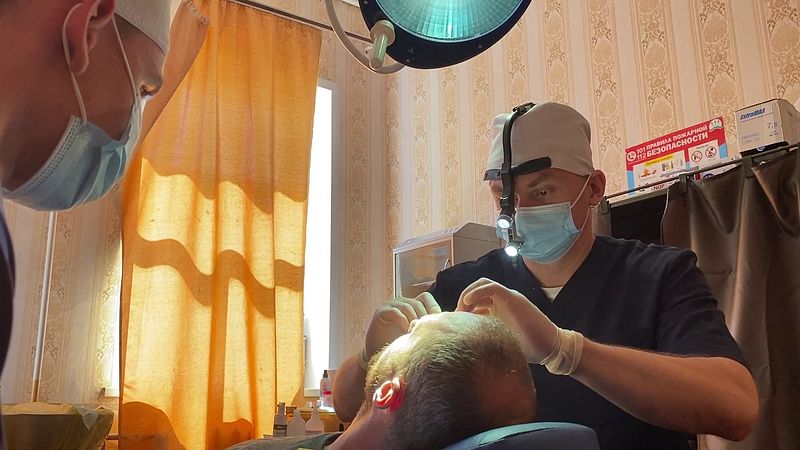 Работа челюстно-лицевых хирургов в зоне СВО